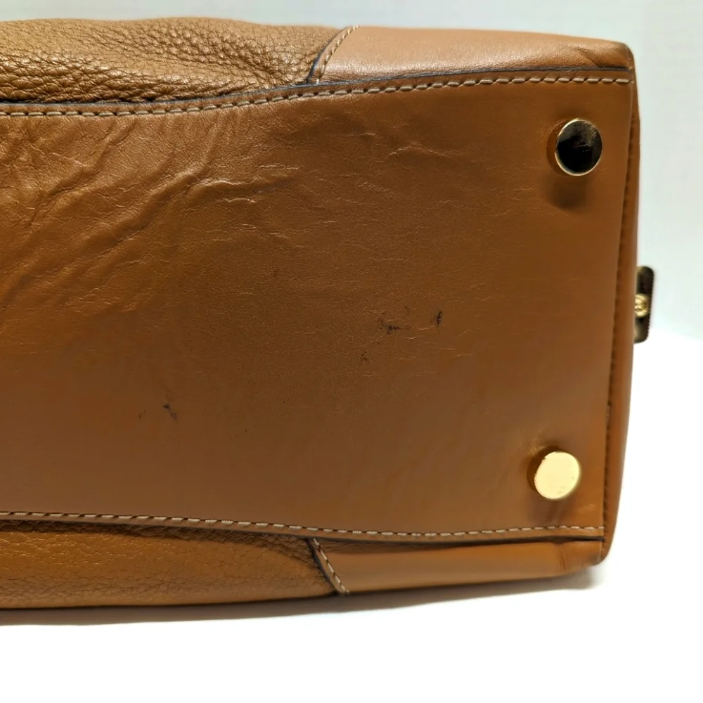 Michael Kors Crosby Pebbled Leather Bag - Every Day Purse - Picture 7 of 15